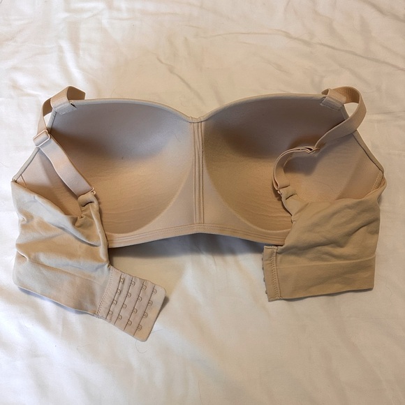 Shapermint Cream Seamless Bra with Adjustable Straps - Picture 5 of 8